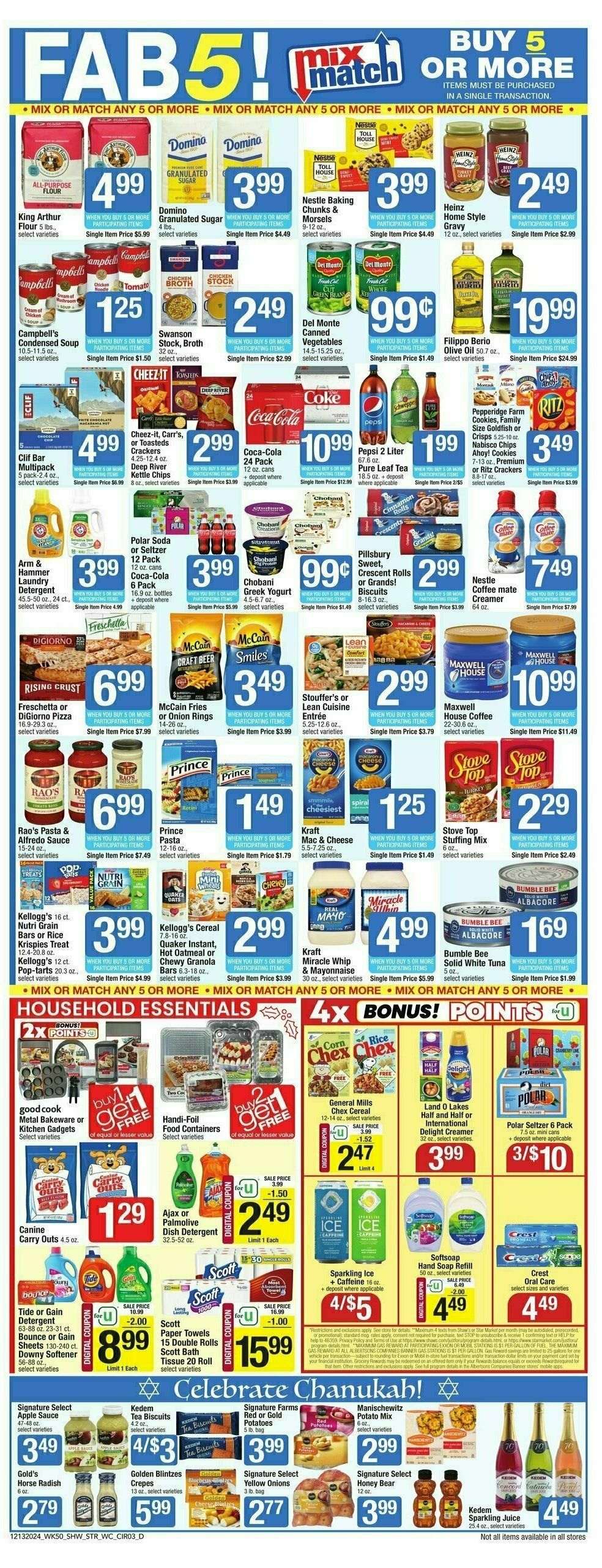 Star Market Weekly Ad from December 13