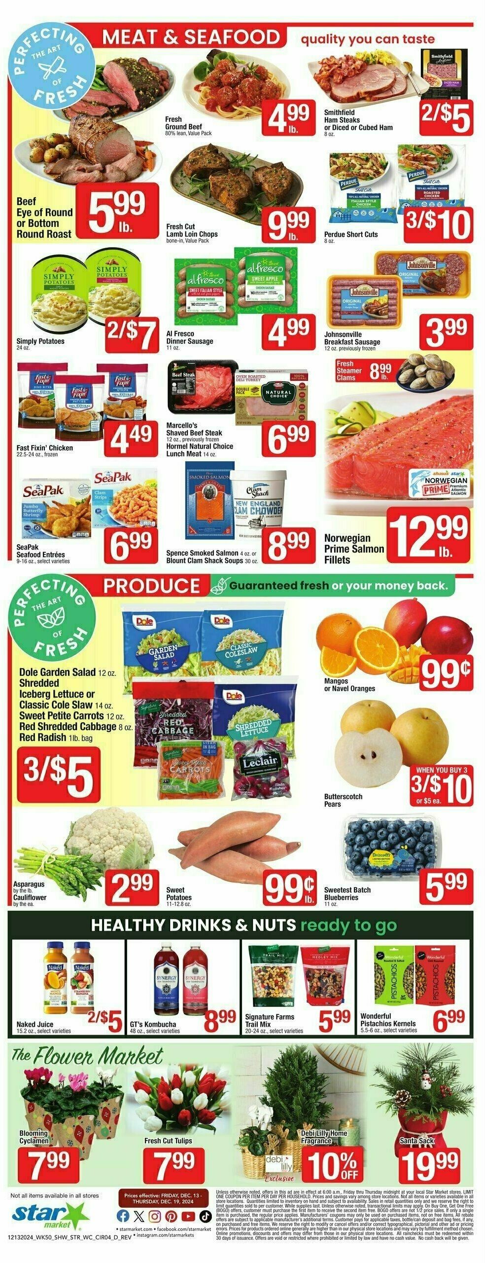 Star Market Weekly Ad from December 13