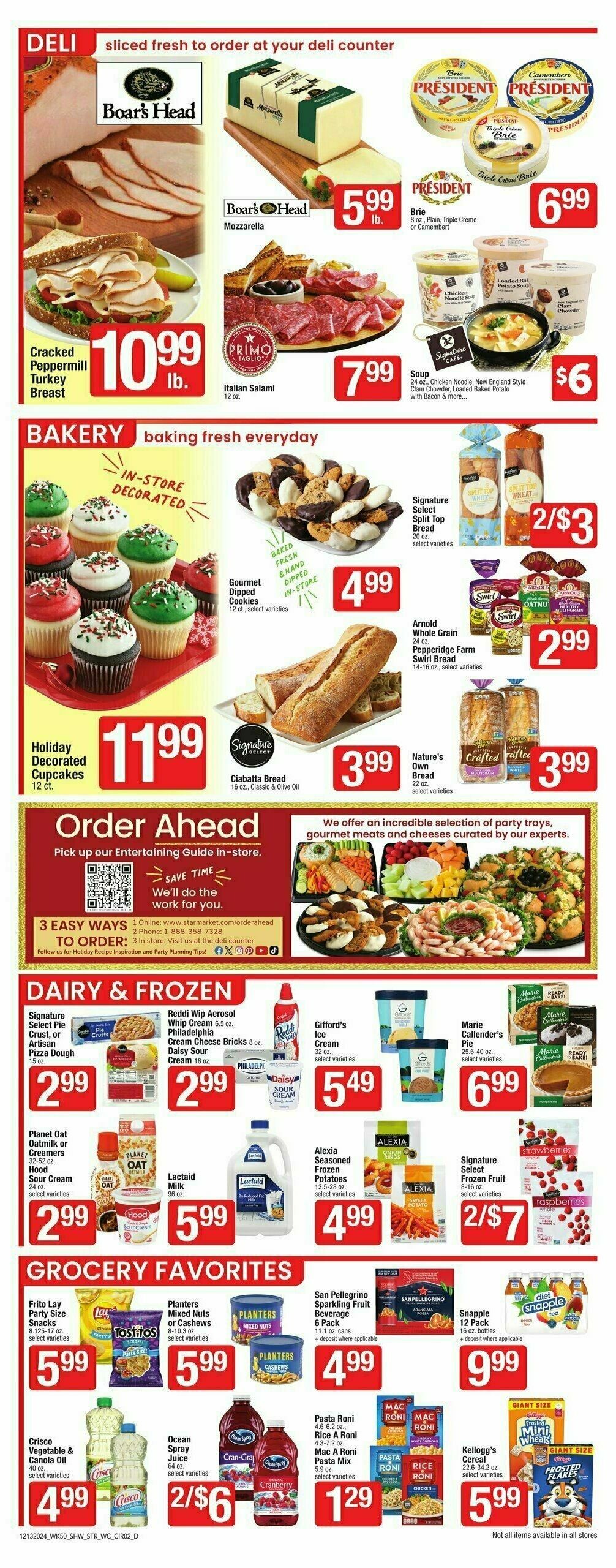 Star Market Weekly Ad from December 13