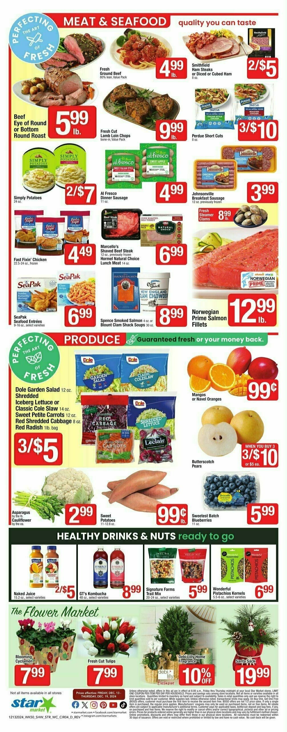 Star Market Weekly Ad from December 13