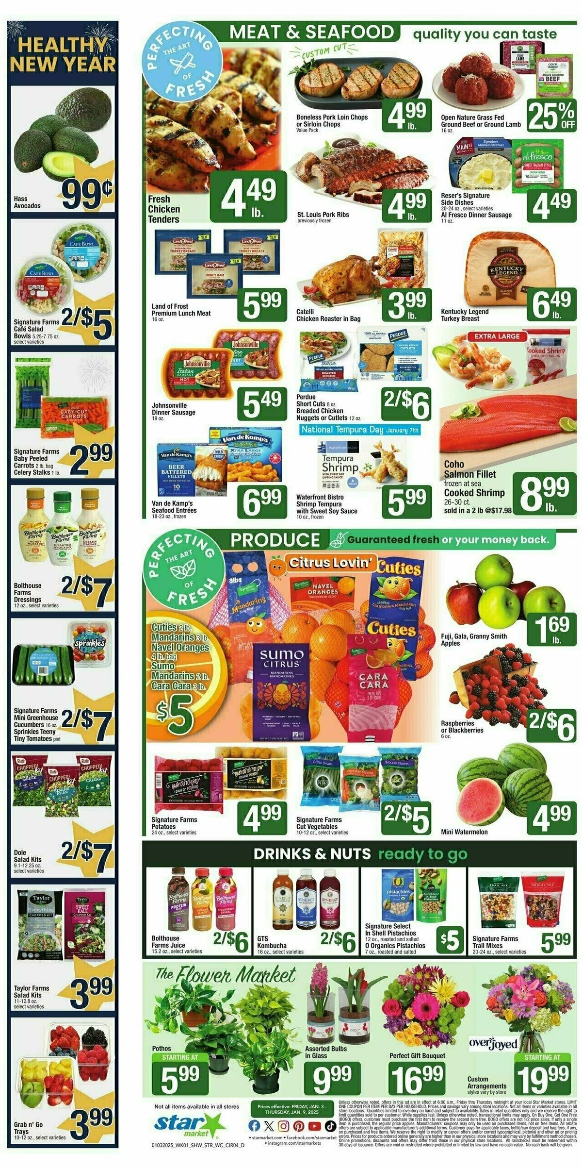 Star Market Weekly Ad from January 3