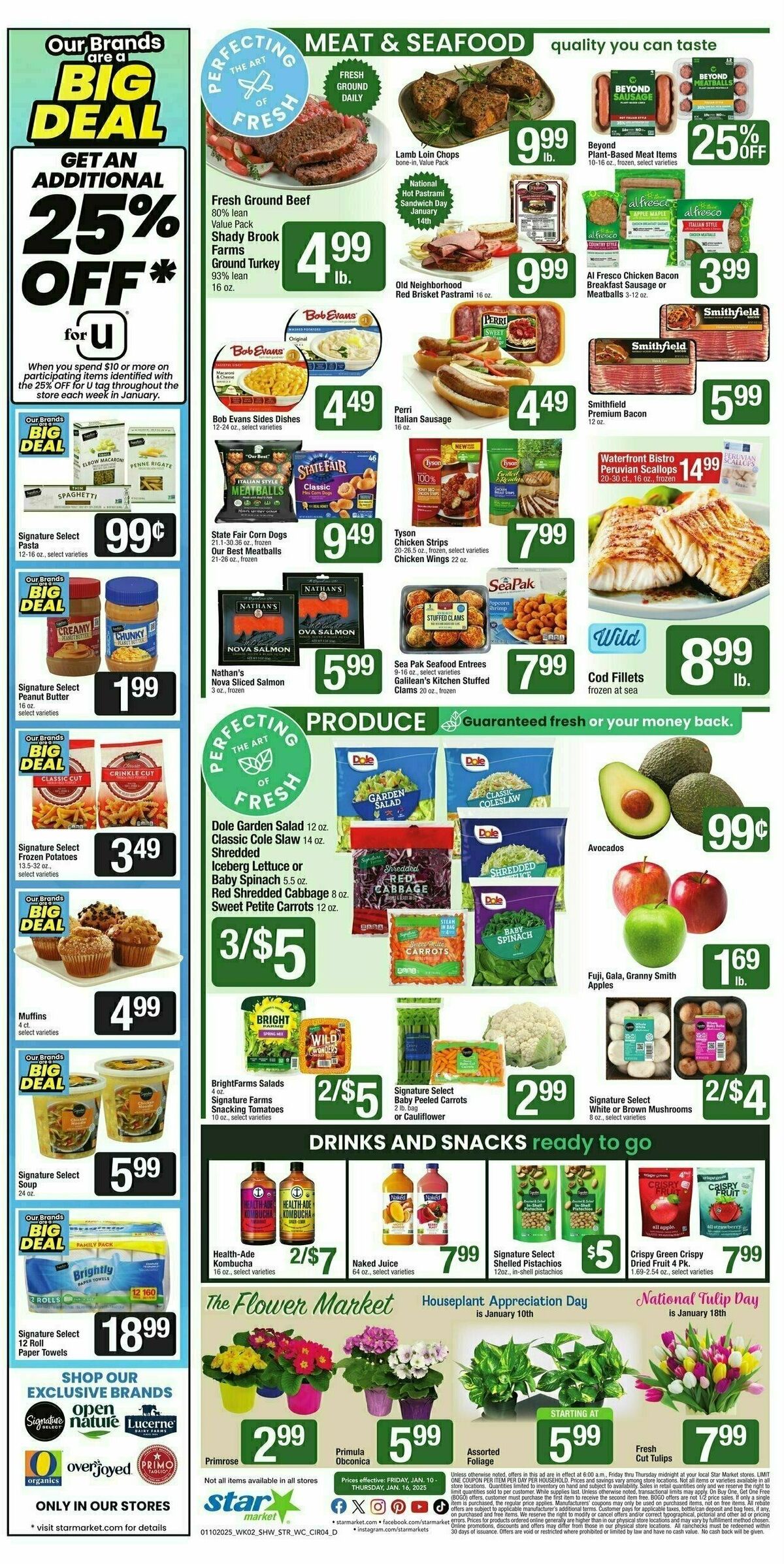 Star Market Weekly Ad from January 10