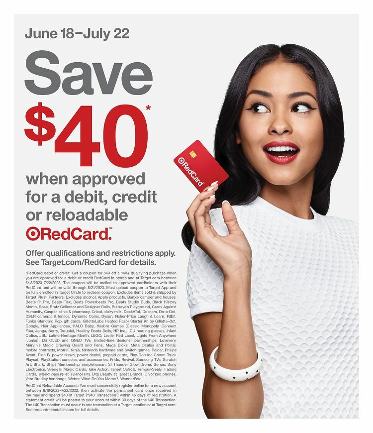 Target Weekly Ad from June 18