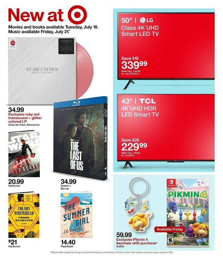 Target Weekly Ad from July 16