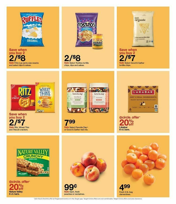Target Weekly Ad from August 20