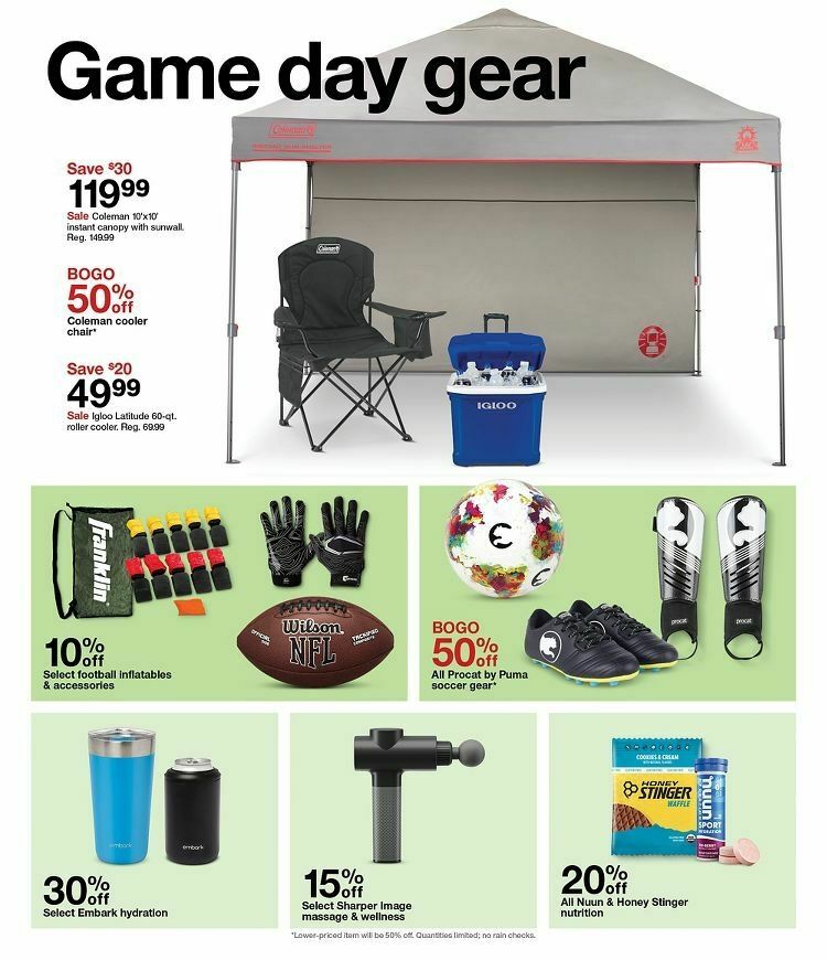 Target Weekly Ad from August 27