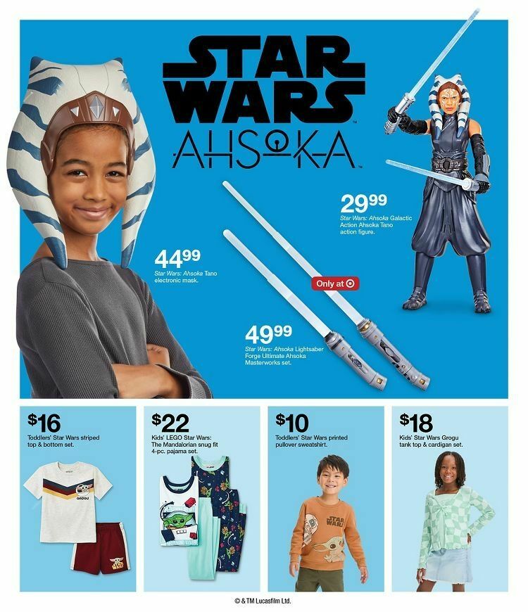 Target Weekly Ad from August 27