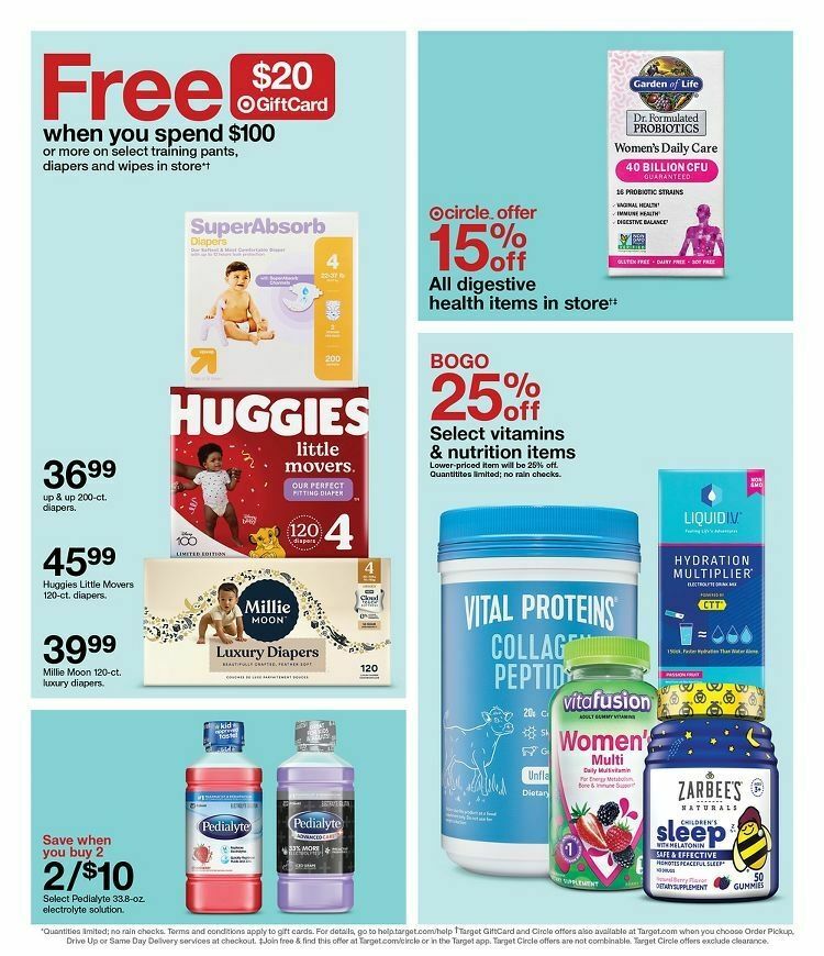 Target Weekly Ad from August 27