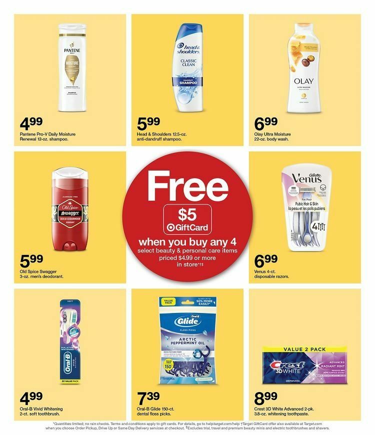 Target Weekly Ad from August 27