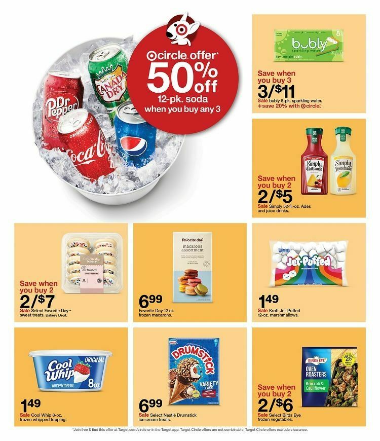 Target Weekly Ad from August 27