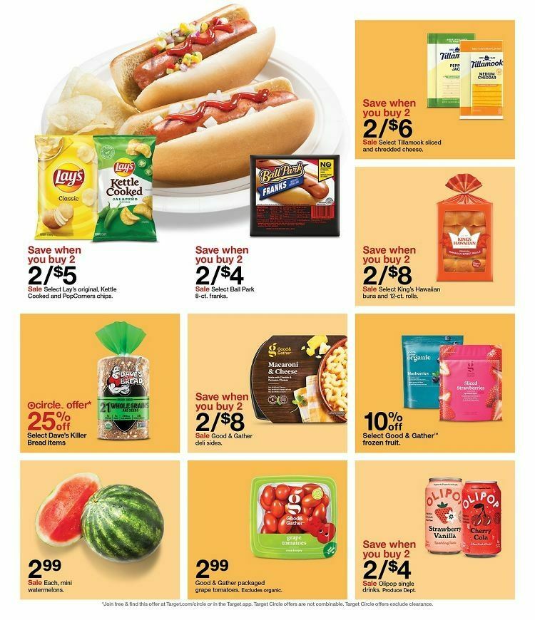 Target Weekly Ad from August 27