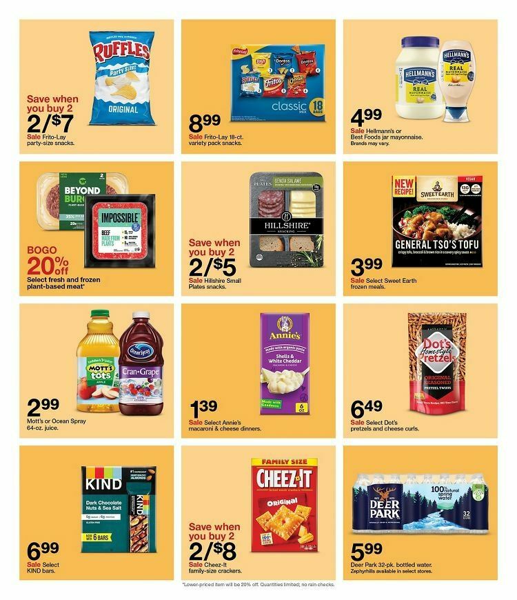 Target Weekly Ad from August 27