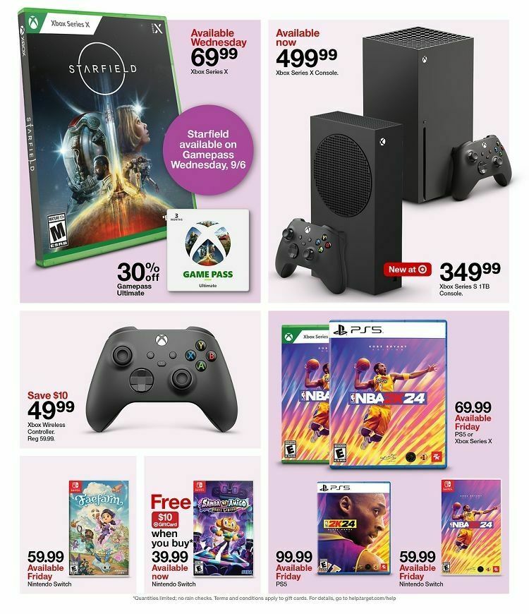 Target Weekly Ad from September 3