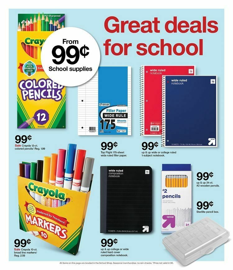 Target Weekly Ad from September 3