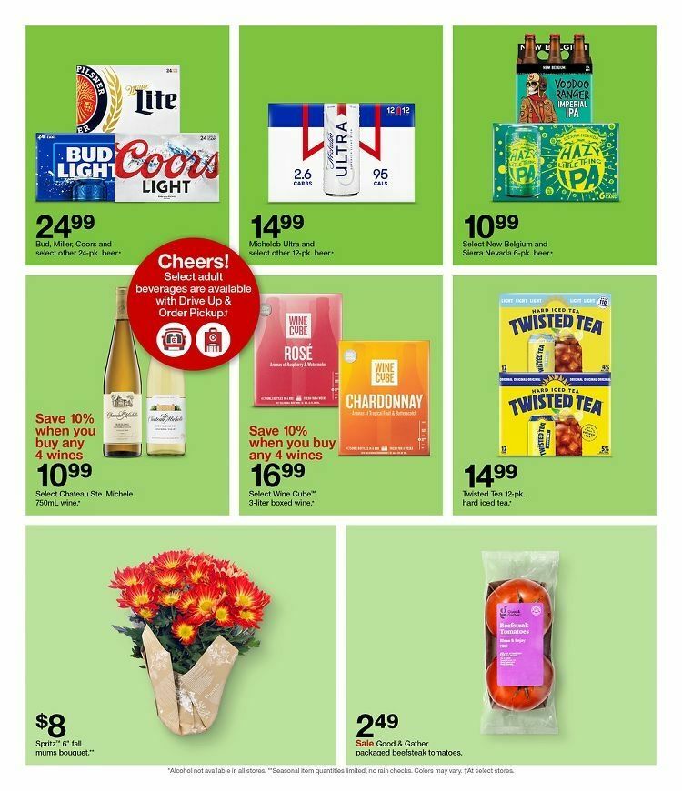 Target Weekly Ad from September 3