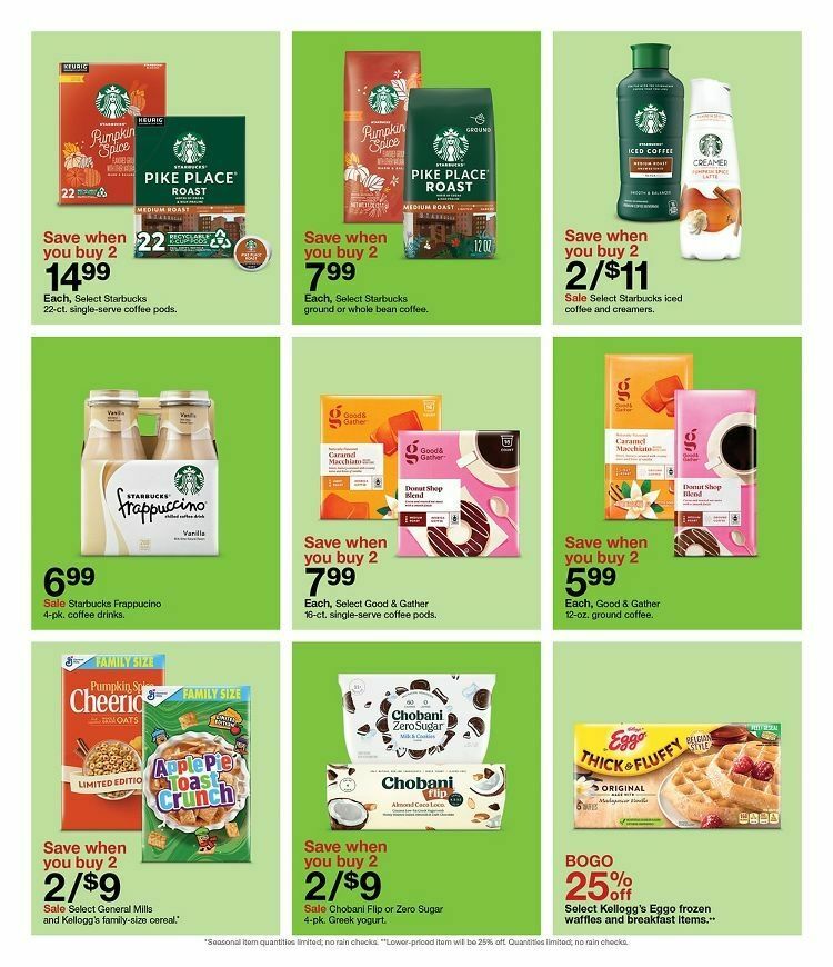 Target Weekly Ad from September 3