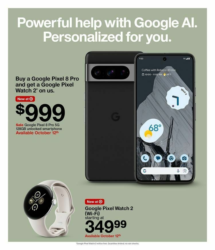 Target Weekly Ad from October 8