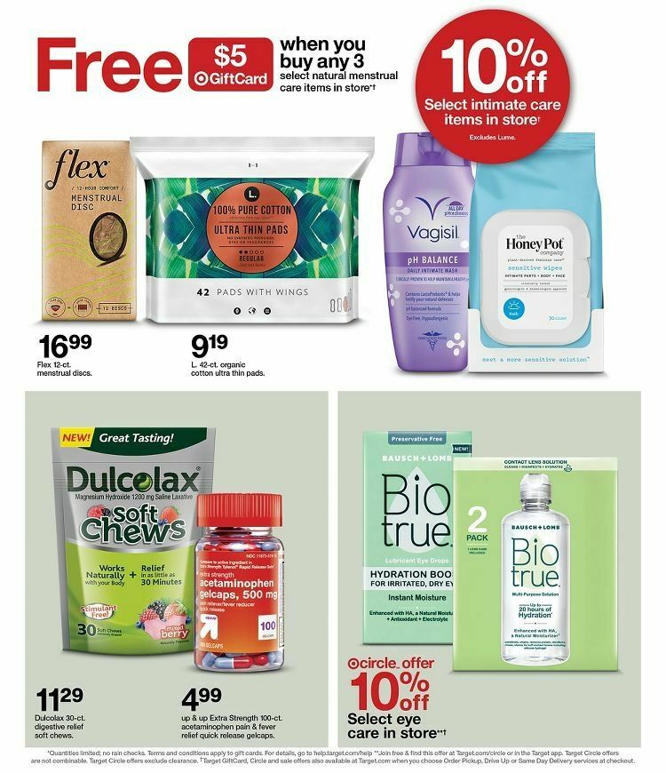 Target Weekly Ad from October 8