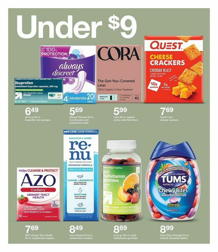 Target Weekly Ad from October 8