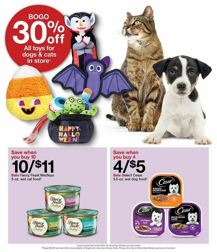 Target Weekly Ad from October 8