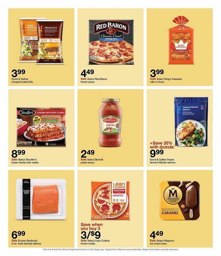 Target Weekly Ad from October 8