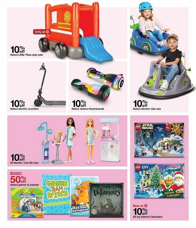 Target Weekly Ad from October 15