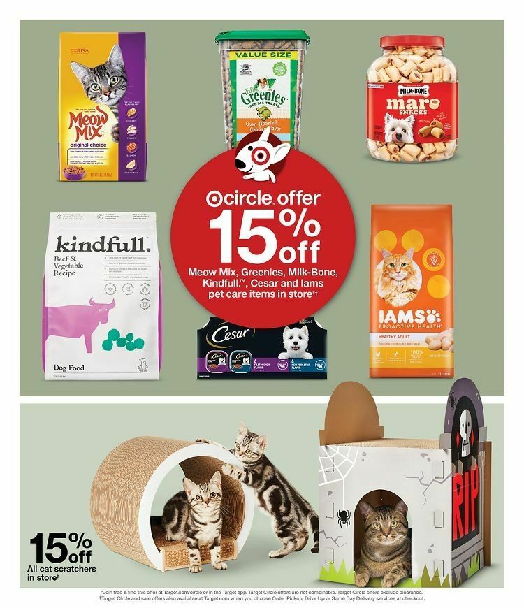 Target Weekly Ad from October 15