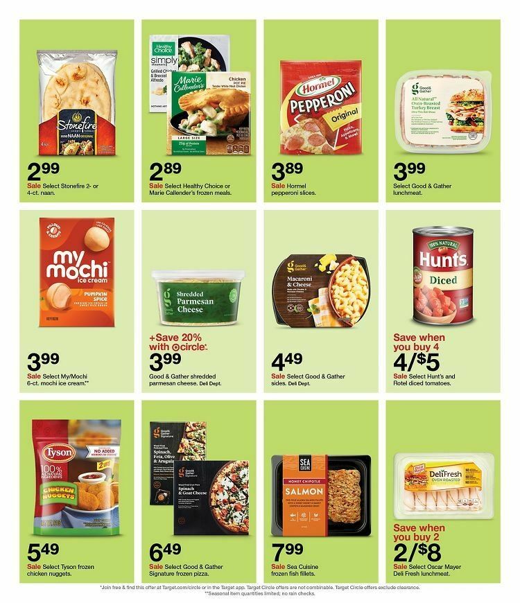 Target Weekly Ad from October 15