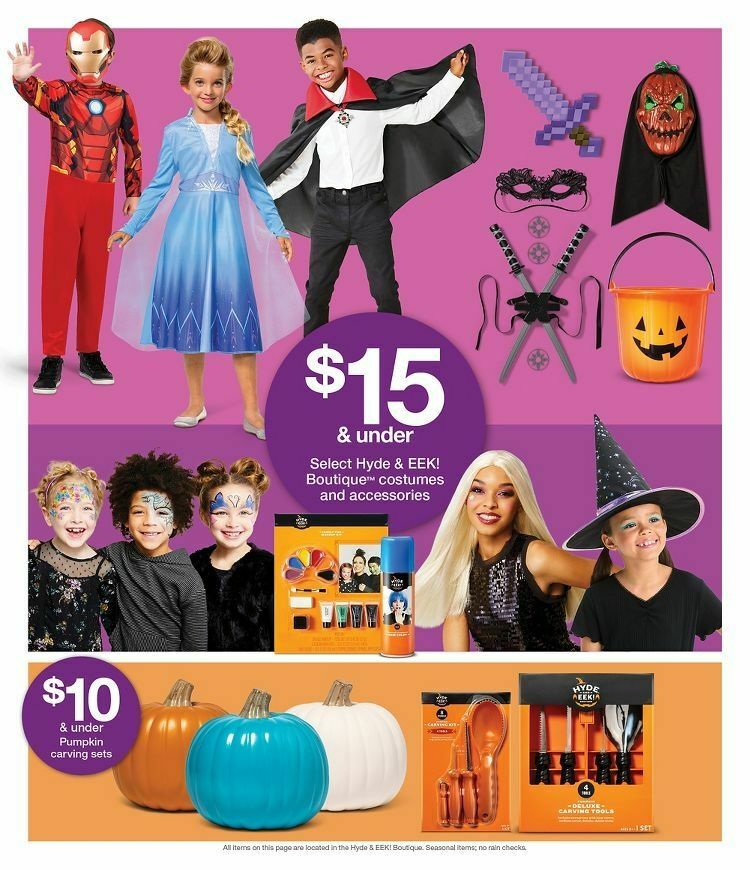 Target Weekly Ad from October 15