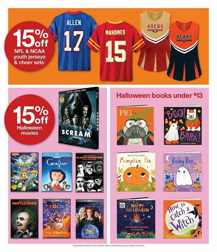 Target Weekly Ad from October 15