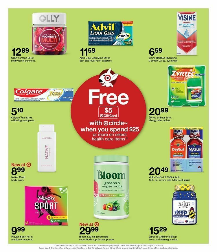 Target Weekly Ad from October 22