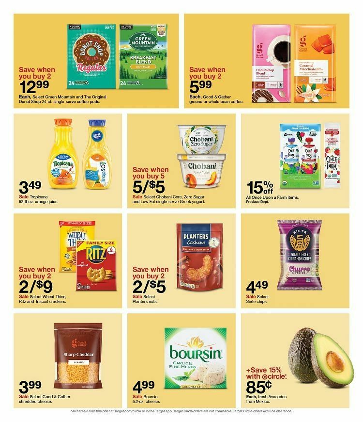 Target Weekly Ad from October 22