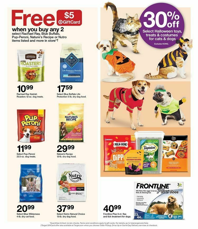 Target Weekly Ad from October 22