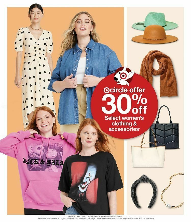 Target Weekly Ad from October 22