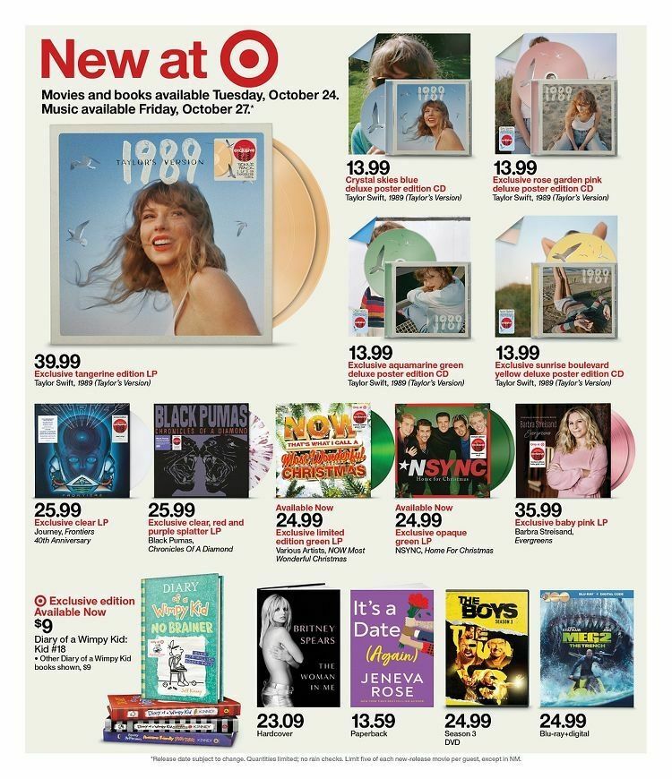 Target Weekly Ad from October 22