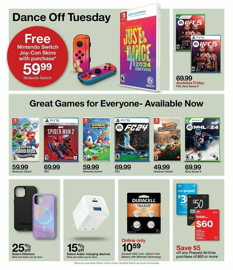 Target Weekly Ad from October 22