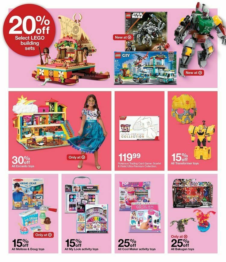 Target Weekly Ad from October 29