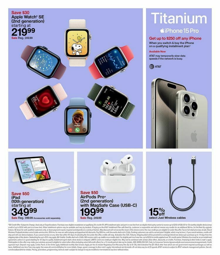 Target Weekly Ad from October 29