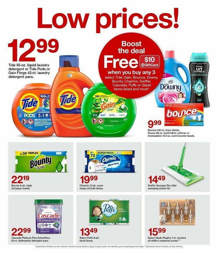 Target Weekly Ad from October 29