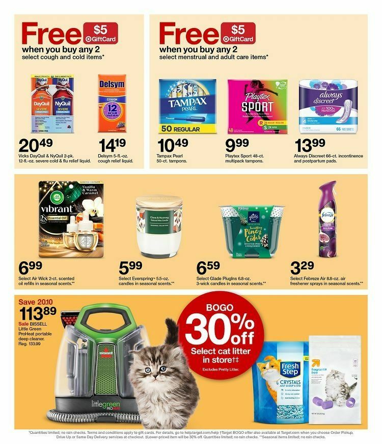 Target Weekly Ad from October 29