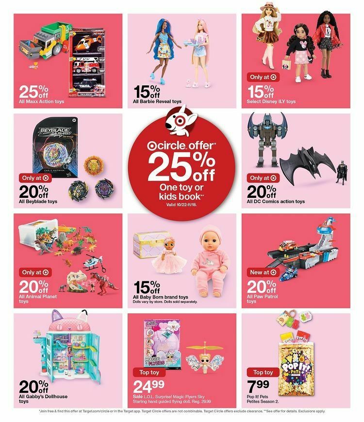 Target Weekly Ad from November 5