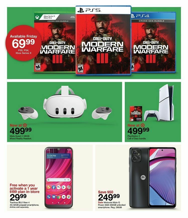 Target Weekly Ad from November 5