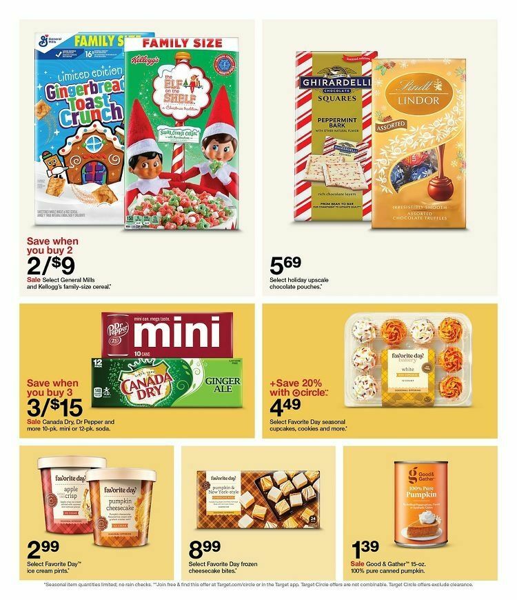 Target Weekly Ad from November 5