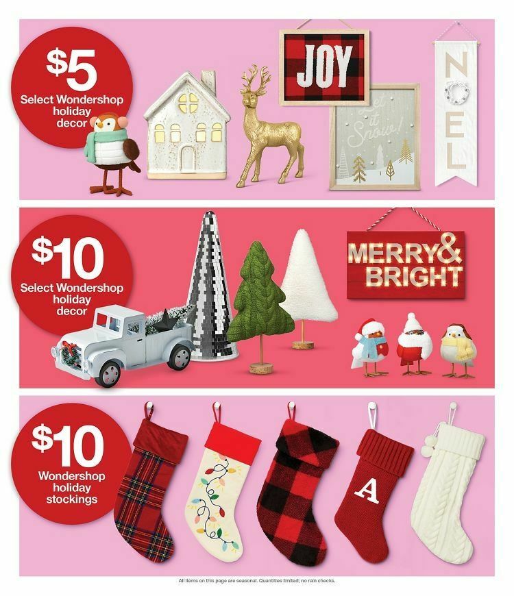 Target Weekly Ad from November 5