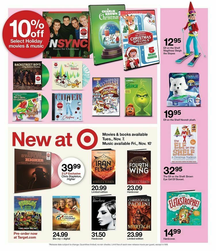 Target Weekly Ad from November 5