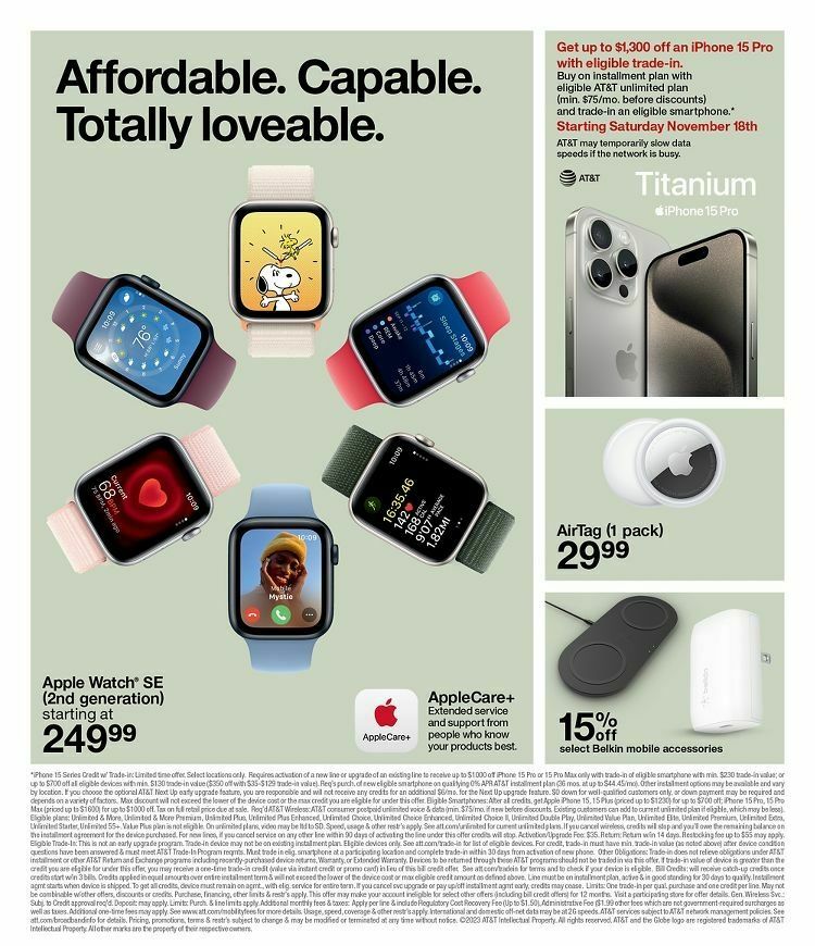 Target Weekly Ad from November 12