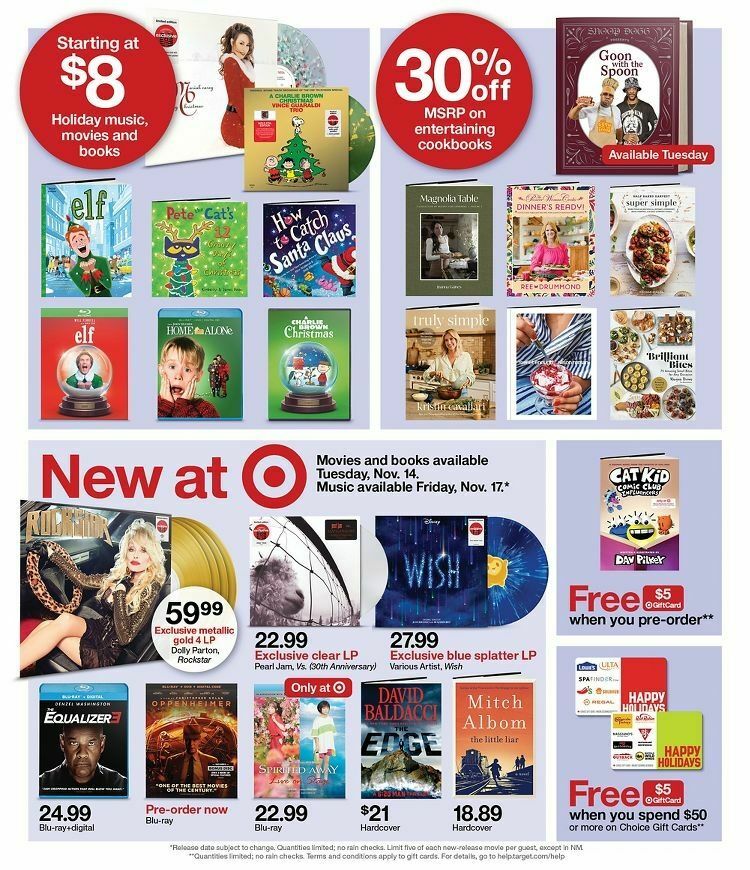 Target Weekly Ad from November 12