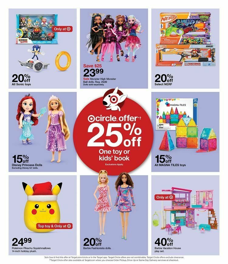 Target Weekly Ad from November 12