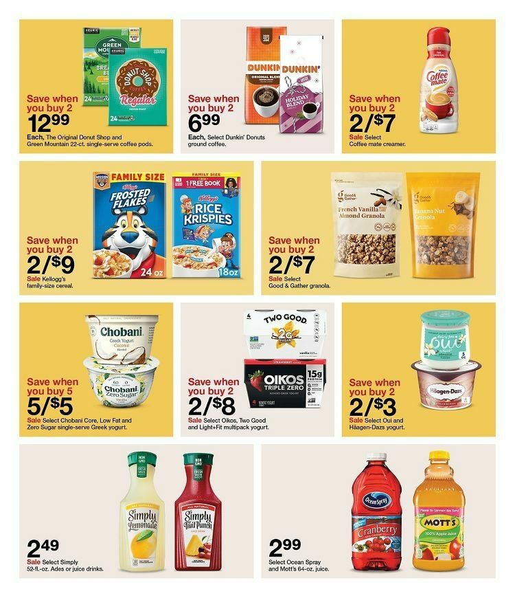 Target Weekly Ad from November 12