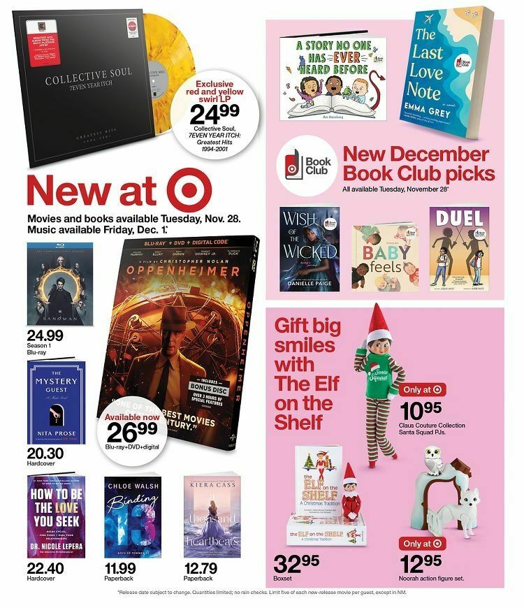 Target Weekly Ad from November 26